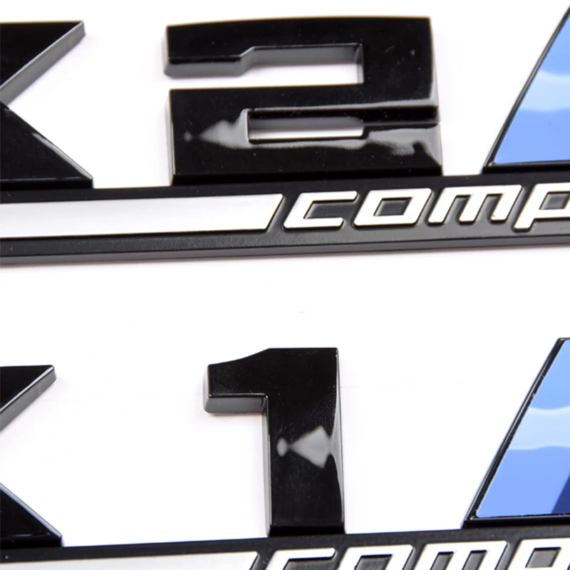1stk 3D ABS M Konkurrence Klistermærker Bil Styling Til BMW X1 X2 X3 X4 X5 X6 M1 M2 M3 M4 M5 M6 E36 E46 E39 Emblem Badge Tilbehør