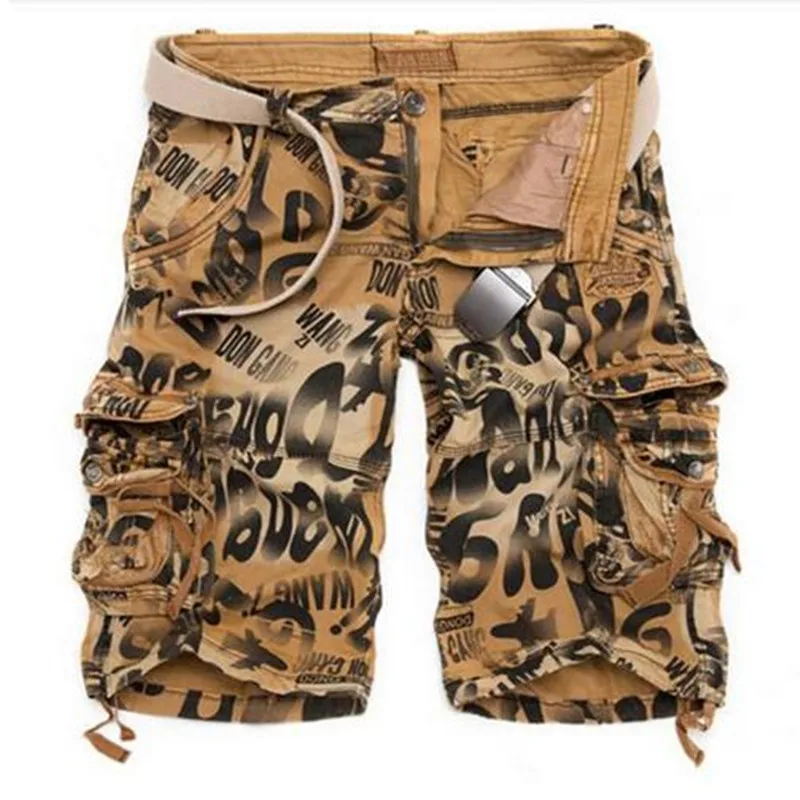 2020 Nyt Design, Mænd Sommeren Camouflage Militære Cargo Bermuda Shorts Masculina Jeans Mandlige Mode Afslappet Baggy Denim Shorts 29-42