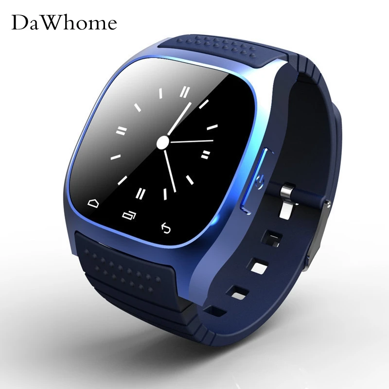 Smart Ur M26 Sport Bluetooth Smart Ur Luksus Armbåndsur med Urskive SMS-Minde Skridttæller for Samsung, LG, HTC IOS Android