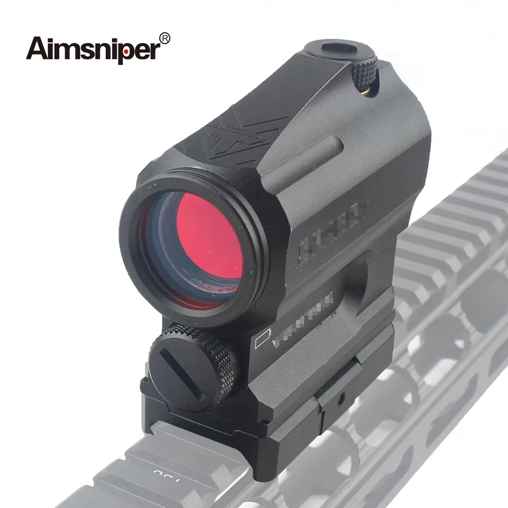 Taktisk SPARC 1X22 Red Dot Sight Jagt Vort Optiske Kollimator Syn Passer 20mm Jernbane Mount Riffelsigte Til Airsoft Gun våben