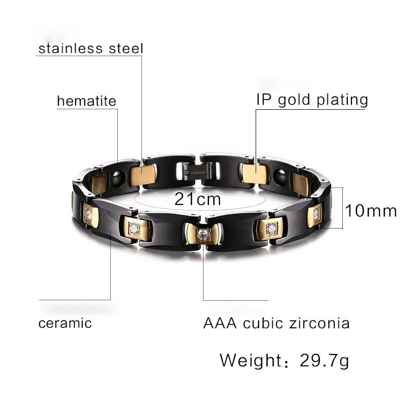 FXM CCE105 ankomst mode smykker mest populære armbånd til kvinder, fødselsdag, gave, sølv farve, farver, god kvalitet sort stål