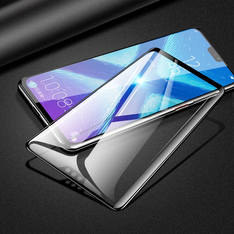 CHYI Fuld lim Glas Til Huawei Honor 8X 6,5 tommer Skærm Protektor Ikke blokere for skærmen 9H Hærdet glas til Huawei Y9 2019