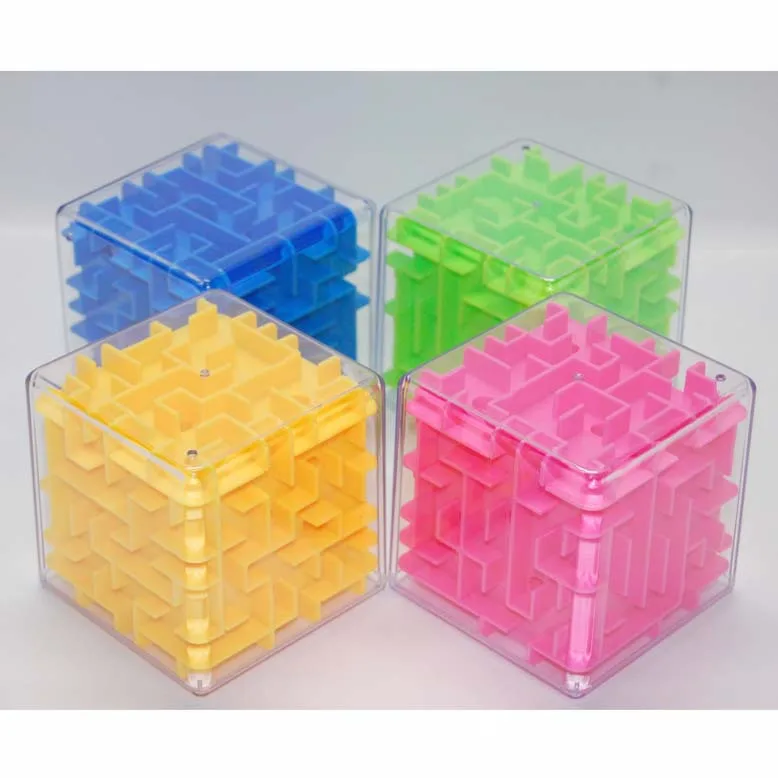3D Magiske Terning Bolden Labyrint Skew Puslespil Legetøj Tidlige Barndom Pædagogiske Intelligens Gave Cubos Magicos brætspil