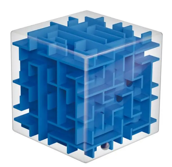 3D Magiske Terning Bolden Labyrint Skew Puslespil Legetøj Tidlige Barndom Pædagogiske Intelligens Gave Cubos Magicos brætspil