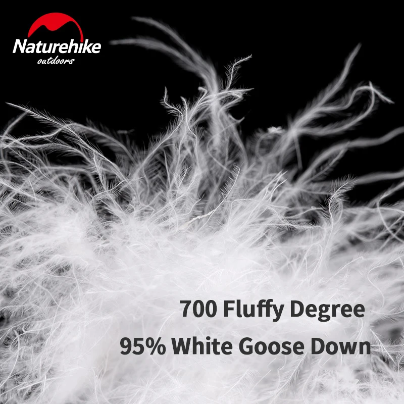 Naturehike Vinteren 95% Hvide Goose Ned Sko 700FP Ned for Højt Rør Sko 5℃~-5℃ Udendørs Sne Støvler Snowfield Vandtæt Varme Sko