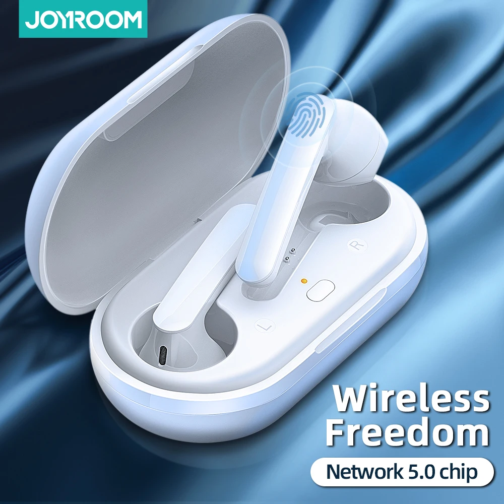 Joyroom T09 TWS Trådløse Bluetooth-Hovedtelefoner med Mikrofon Sport Vandtæt TWS Bluetooth Hovedtelefoner Touch Kontrol Trådløse Headsets