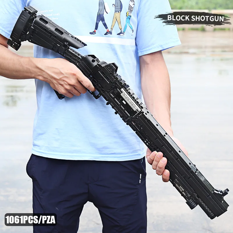 SKIMMEL KING Kreative Desert Eagle Pistol Våben SWAT Pistol 98K MP5 Model byggesten Mursten Børn DIY Legetøj Julegaver