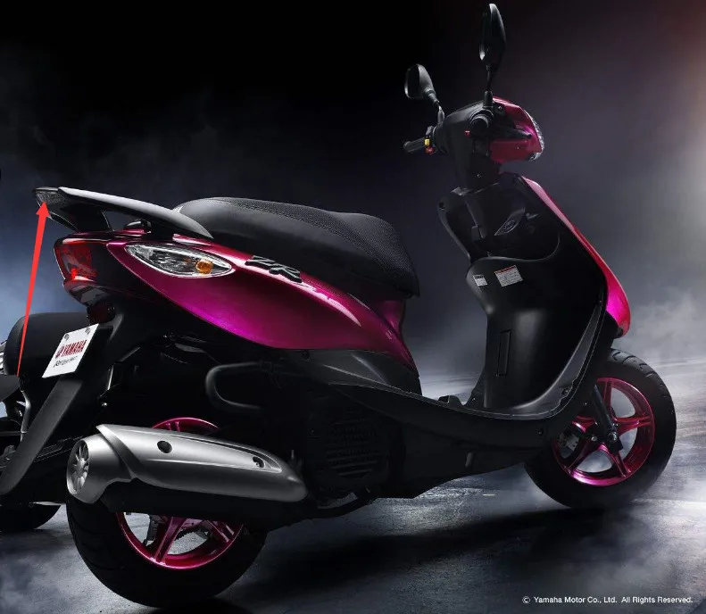 For nye YAMAHA JOG ZR SA36J/SA39J Motorcykel, scooter bageste spoiler LED bremse baglygte LED baglygte montage