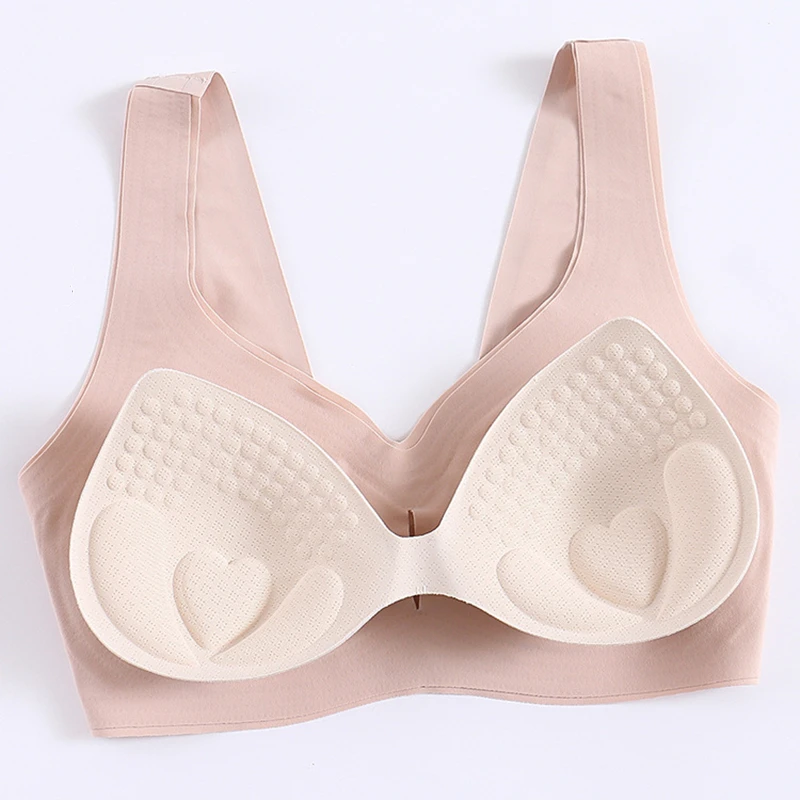 Bh til Kvinder Wire Gratis Brystholder Is Silke Undertøj Feminina naturgummi Polstret Kvinders Antyder 2020 Undertøj & Sleepwears