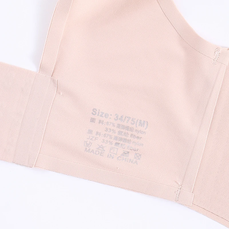Bh til Kvinder Wire Gratis Brystholder Is Silke Undertøj Feminina naturgummi Polstret Kvinders Antyder 2020 Undertøj & Sleepwears