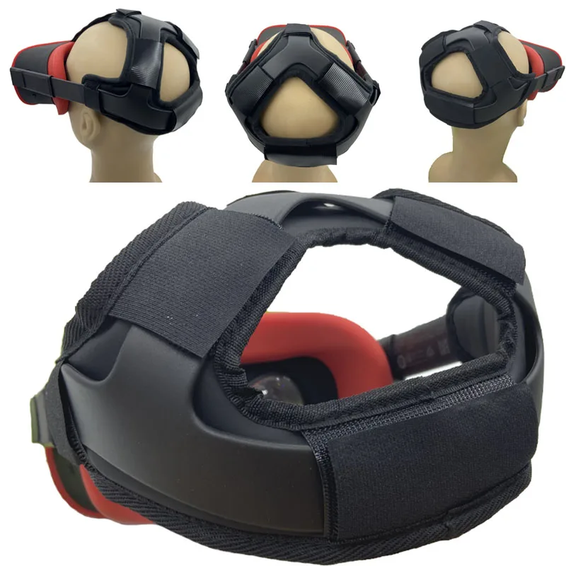 For Oculus Quest2 VR hjelm headset nakkestøtte fastsættelse tilbehør Dekompression hovedbøjle skum pude