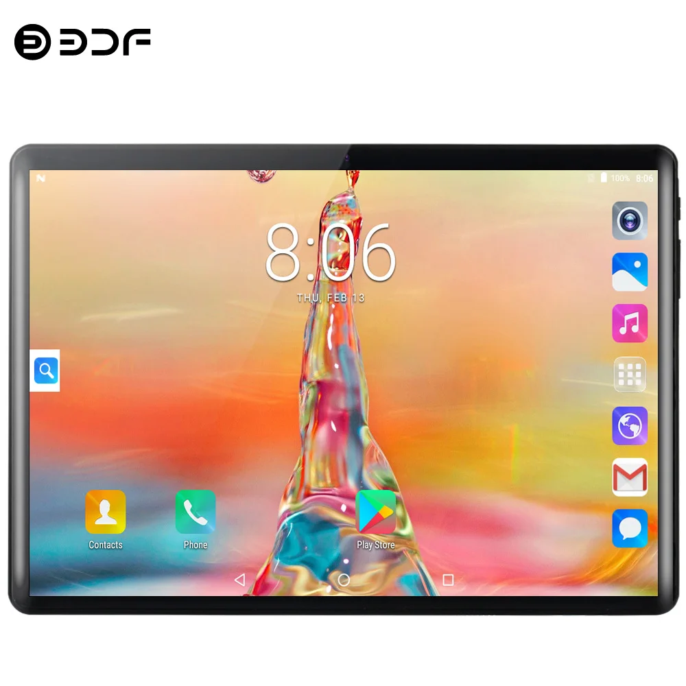 2020 Nyeste 10.1 Tommer Octa Core 4G LTE Telefon Opkald Tablet Pc Android 9.0 Google Play Dual SIM-Kort, WiFi Bluetooth GPS-Tabletter