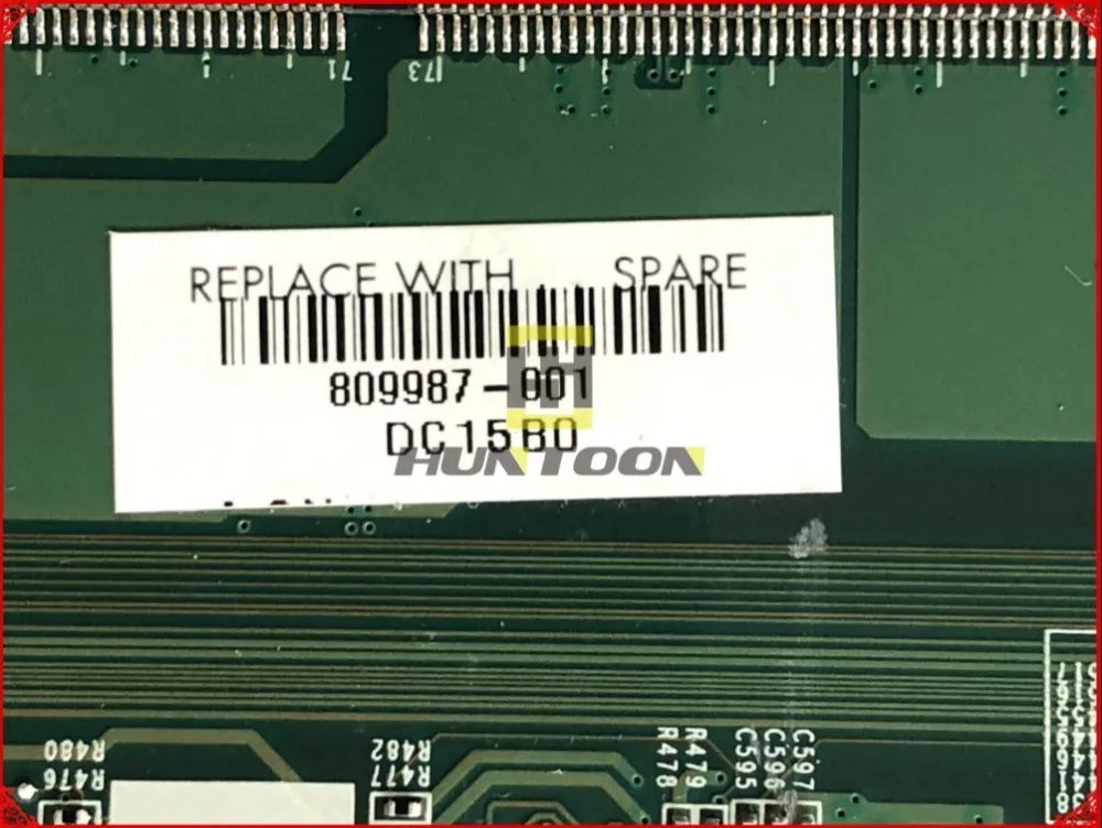 Høj Kvalitet MB 809987-001 Til HP Pavilion 15-P-Serie Laptop Bundkort DAY22AMB6E0 REV:E A6-6310 DDR3 Testet