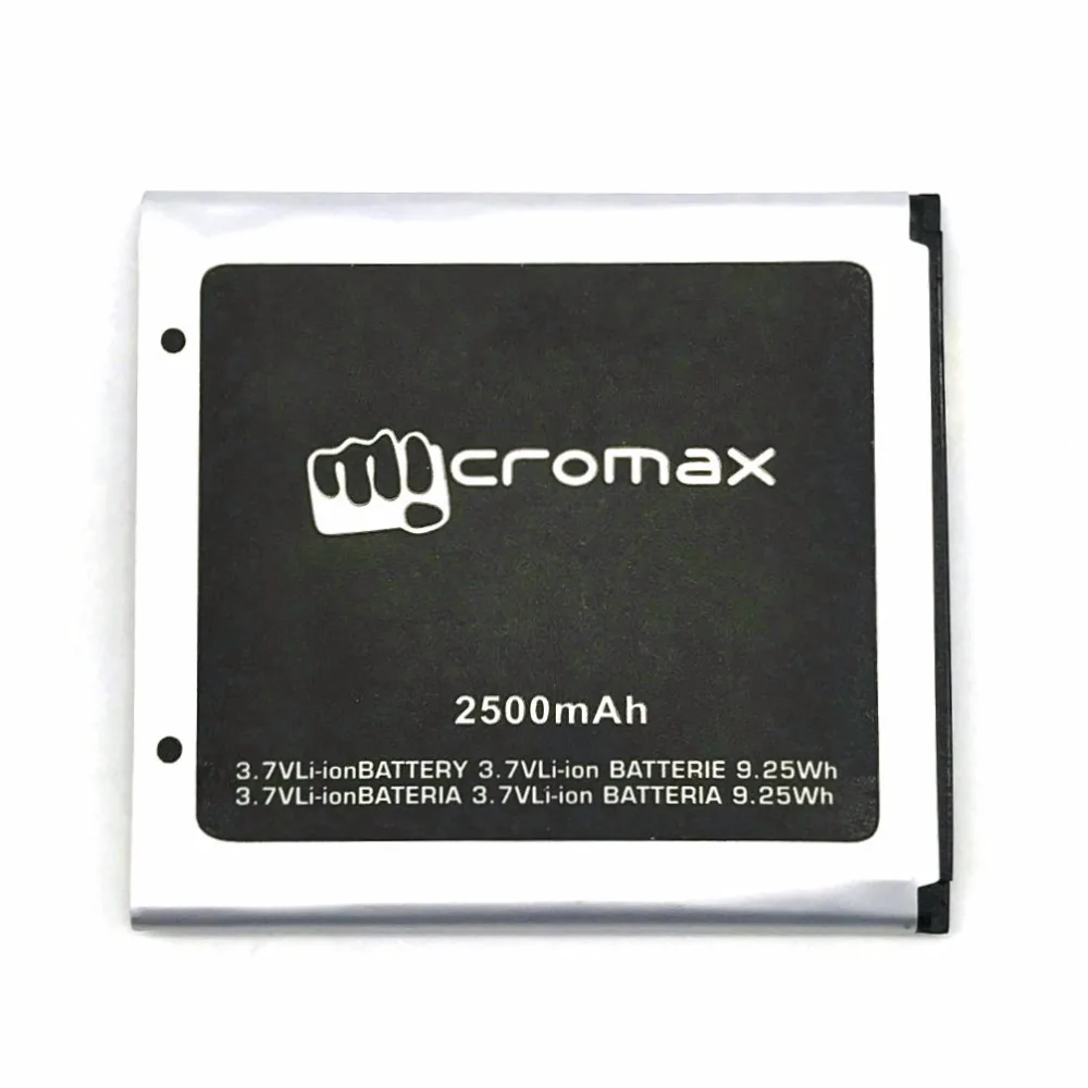 1stk Høj Kvalitet Ny Original Micromax A121 Batteri for Micromax A121 Mobiltelefon på lager + Track Kode