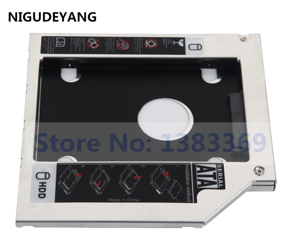 NIGUDEYANG 2nd Harddisk SSD HDD Ramme Caddie for Toshiba Satellite c55-a5309 Pro R50-B SU-208BB SU-208BD SU-208CD SU-208GB