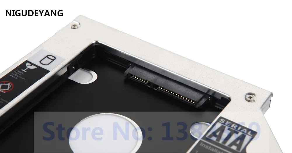 NIGUDEYANG 2nd Harddisk SSD HDD Ramme Caddie for Toshiba Satellite c55-a5309 Pro R50-B SU-208BB SU-208BD SU-208CD SU-208GB