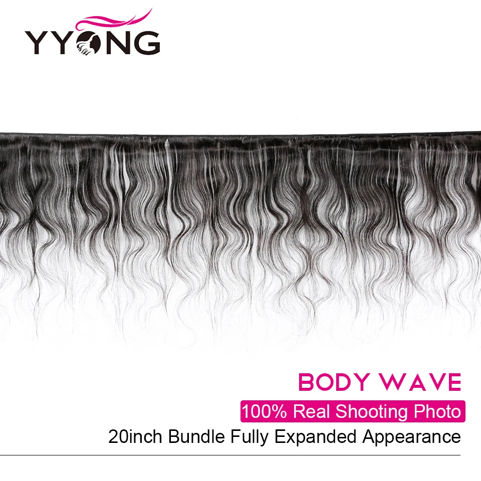 YYong 13x4 Blonder Frontal Med Bundter Peruvianske Body Wave 3 Bundter Med Frontal Remy Human Hair Med Frontal Lukning Cheuveux
