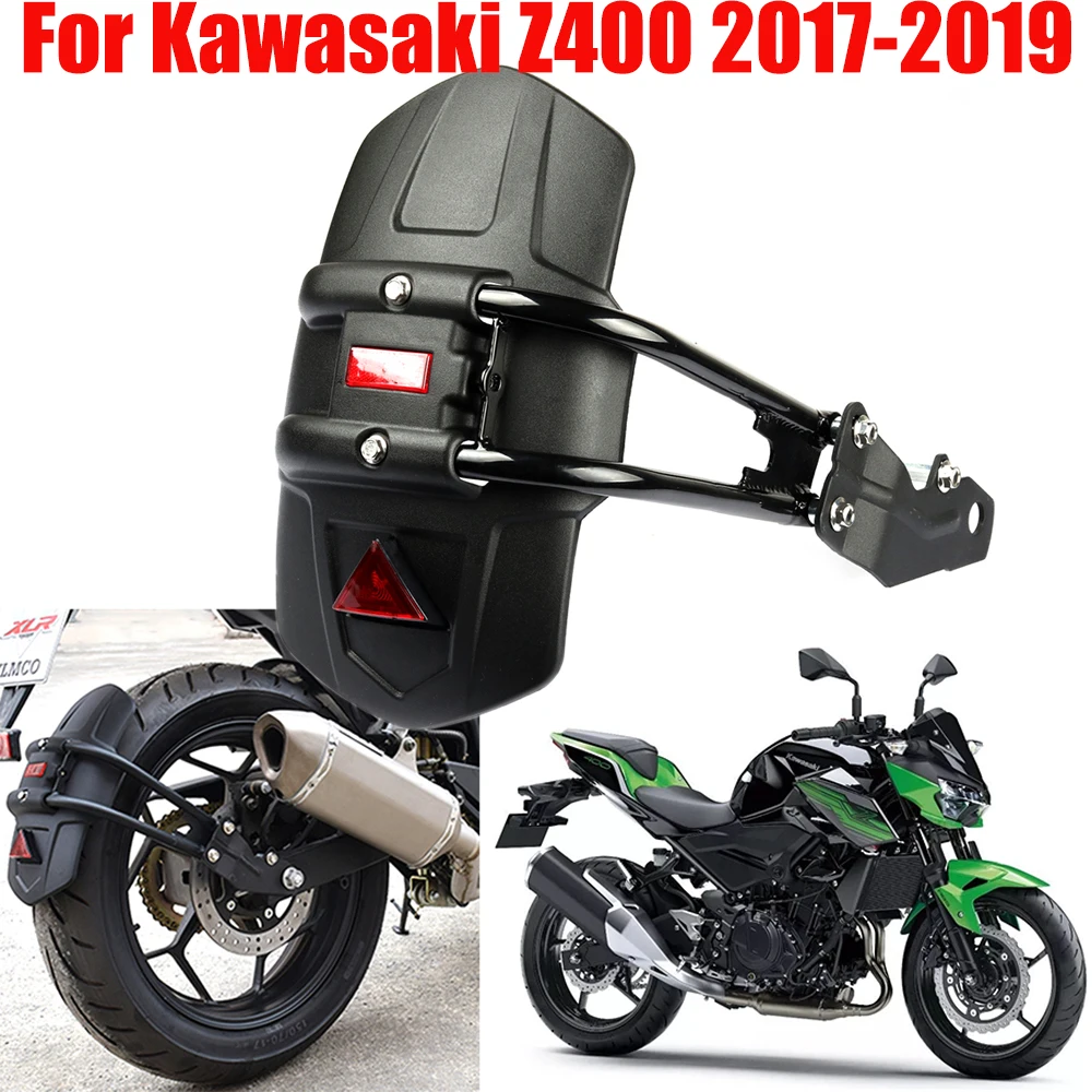 Motorcykel Baghjulet Hugger Fender Bageste Dæksel Tilbage Skærm Splash Guard Protector Kit Til Kawasaki Z400 Z 400 2017 2018 2019