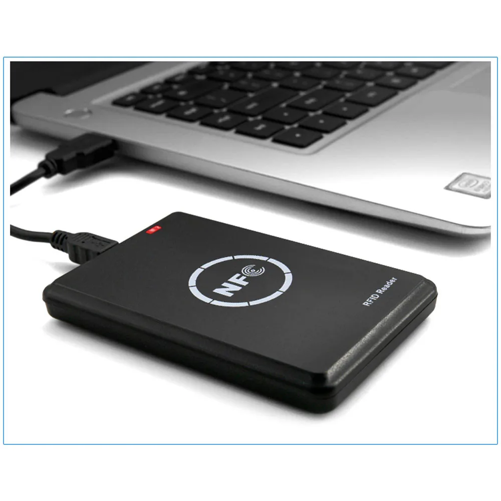 RFID-Duplikator Kopimaskine 125KHz 13,56 MHz NFC Smart Card Læser, Forfatter USB-Programmør nøgleringe Kort-ID, IC-EM UID EM4305 T5577 Tags