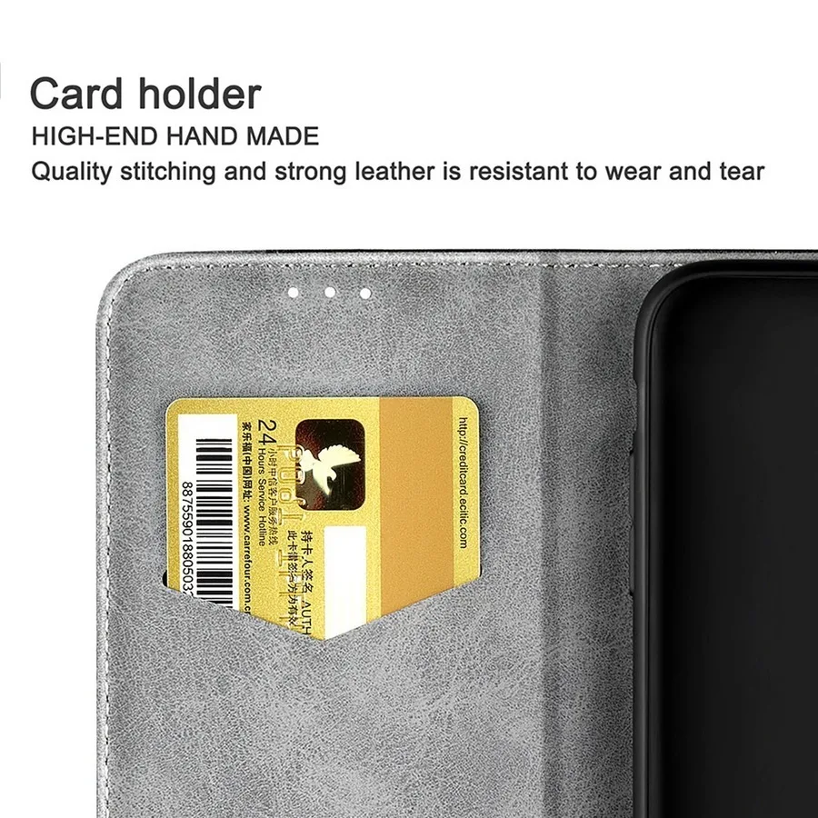 Læder Flip Wallet taske til iphone SE 2020 11 Pro Xs Antal XR 8 7 6 6s X Plus 5 5s Se Coque Magnetisk-Kortholderen Hoesje