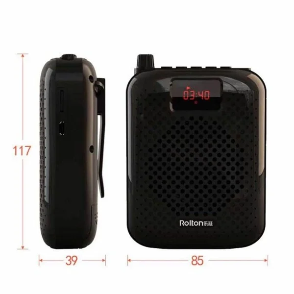 K500 Bluetooth Højttaler Mikrofon Stemme Forstærker Booster Megafon Taler For Undervisning Tour Guide Sales Promotion