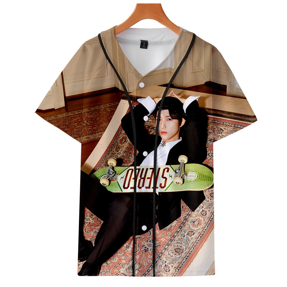 Stolthed Nct Nye album Vi Boom Mode Baseball-Shirt Kvinder/Mænd Casual Tøj Populære Summer Harajuku fremmed ting Baseball tee