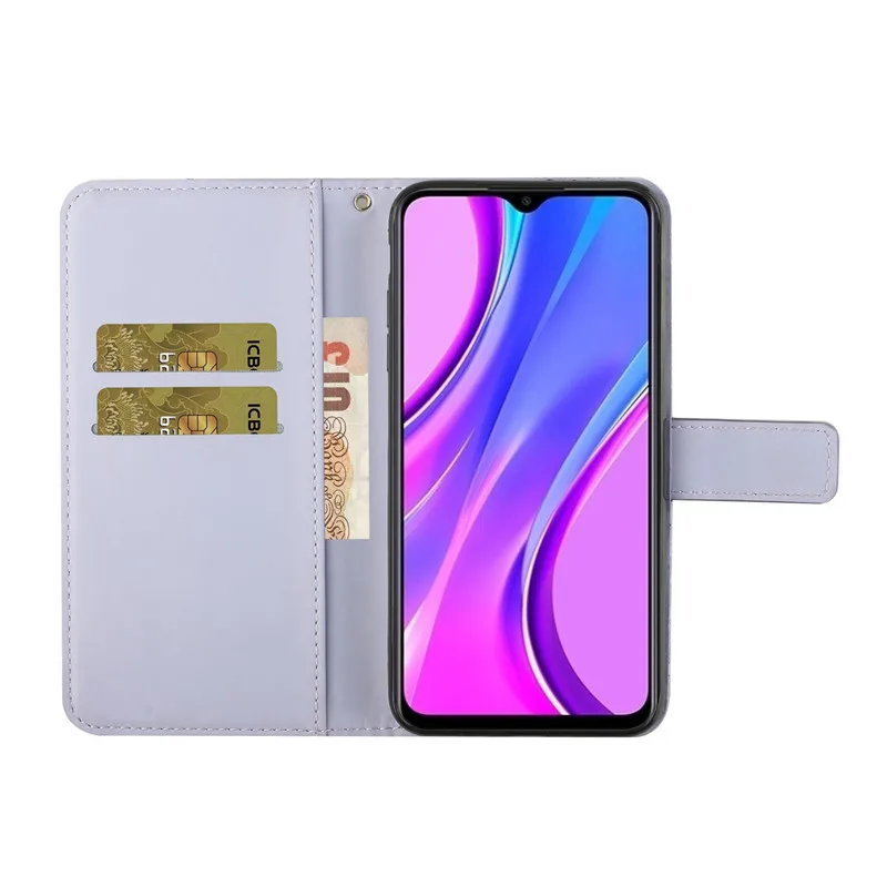 For Xiaomi Redmi 9 Case Cover Læder Flip Case på For Funda Xiomi Xiaomi Redmi 9 Wallet-Kortholderen Telefon Poser Tilfælde Etui