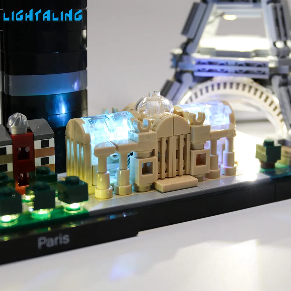 Lightaling Led Lys Kit Til 21044 Arkitektur Paris Kompatibel Med 17015