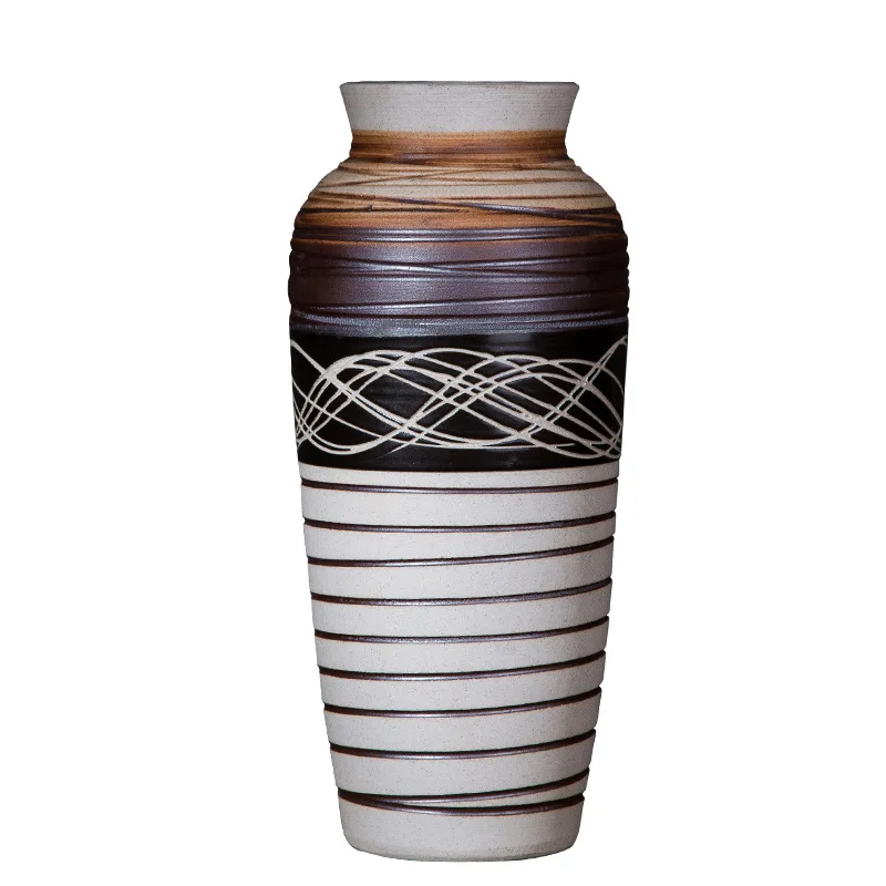 Jingdezhen Keramiske Moderne Minimalistisk Vase Vokse i Vand Lucky Bamboo Stue Blomster Dekoration Potter Stentøj