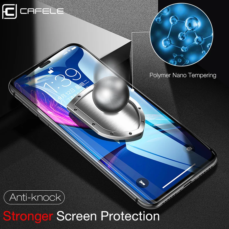 CAFELE 3D Skærm Protektor Til iPhone 11 Pro Max X XR XS Antal Fuld Dækning Hærdet Glas Beskyttende Glas Til iPhone 11 Pro Antal