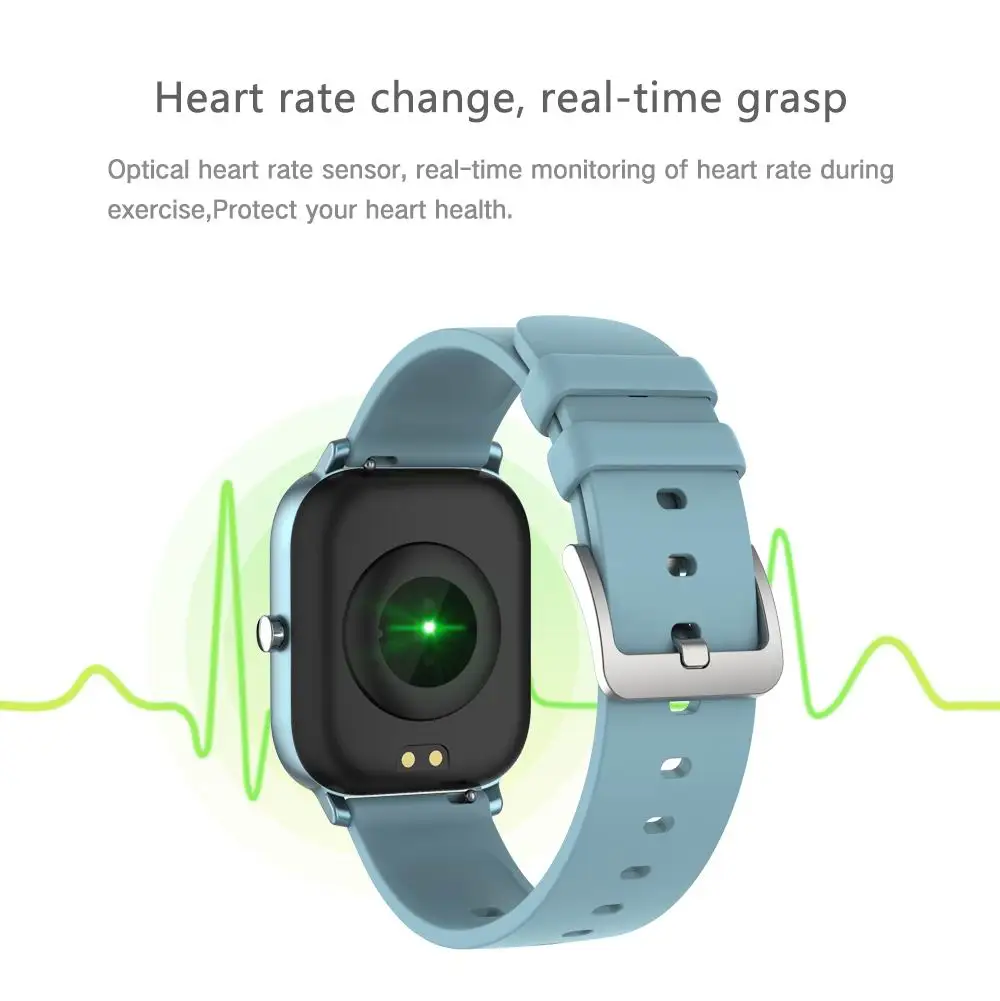 2020 Smart Ur Mænd IP68 Fuld Touch Fitness Tracker ure Blodtryk Ur Kvinder Smart-ur til Android, IOS