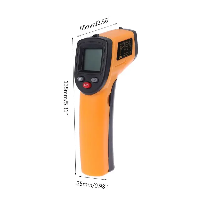 Digital gm320 Infrarød Termometer berøringsfri infrarød termometer temperatur måleren Industrielle Pyrometer IR-Punkt