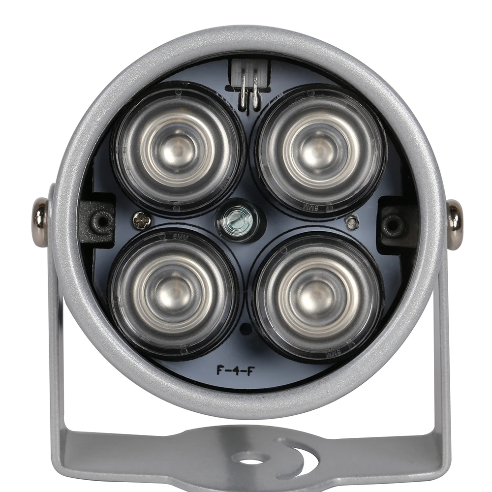 AZISHN CCTV LYSDIODER 4 array IR-led-lyset Lys IR Infrarød vandtæt Night Vision CCTV Fyld Lys For CCTV-Kamera-ip kamera