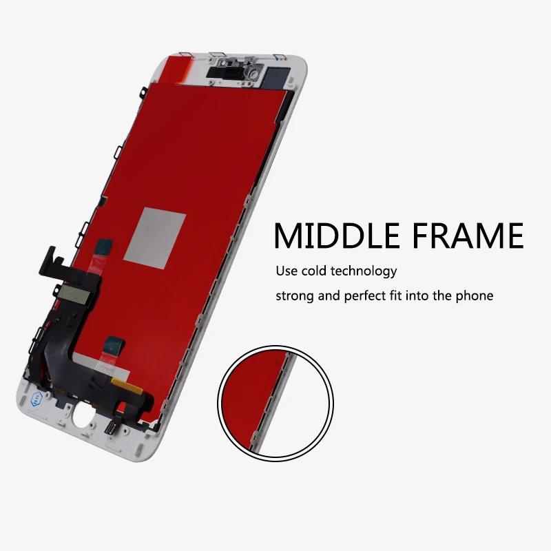 10stk Grade AAA-LCD-Skærm Udskiftning til iPhone 8 Plus med Touch Digitizer Assembly & Gratis Forsendelse