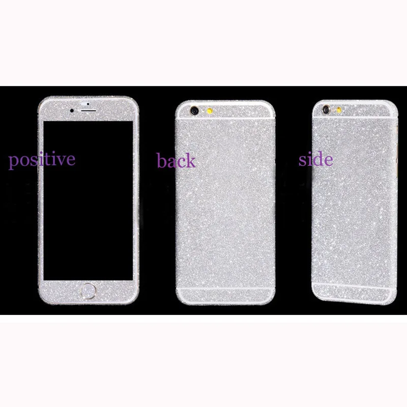 Til iPhone 7Plus 7G Luksus Full Body Glamourøse Skinnende Bling Diamond Glitrende Gnistre Med Krystal Rhinestone Screen Protector