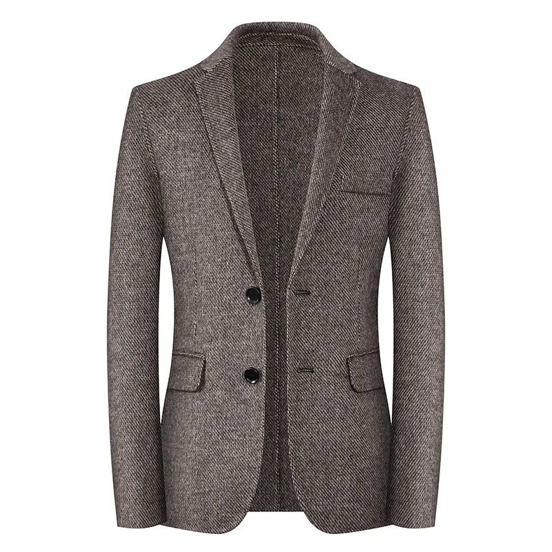 2020 nye ankomst efteråret høj kvalitet i uld casual blazer mænd,mænds uld jakker,2006-16