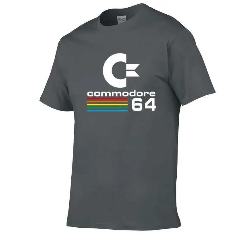 2020 Sommeren Commodore 64 T-Shirts C64 SID Amiga Retro 8-bit Ultra Cool Design Vinyl T-shirt Herre Tøj Med Korte Ærmer
