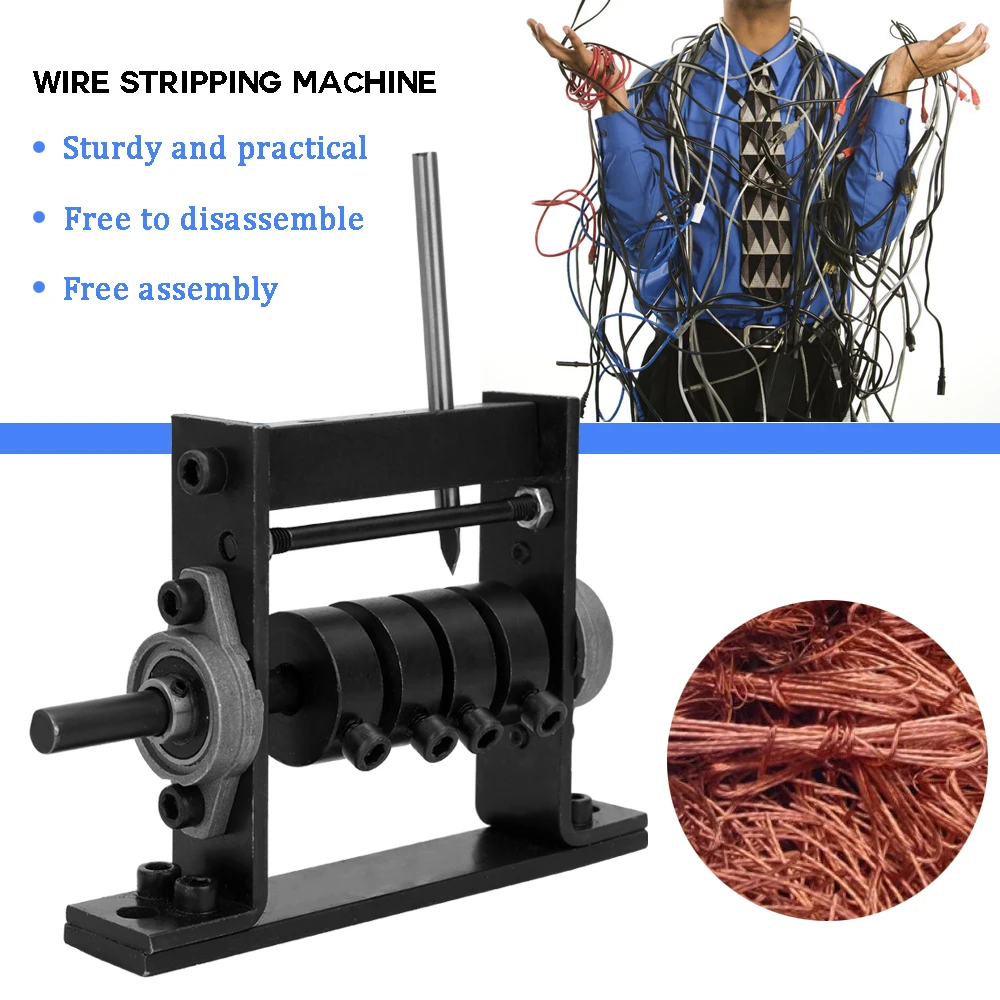 Manuel Kabel Strip Maskiner Wire Stripper Inde Wire Stripping Maskine Skrot Kabel-Peeling Maskiner Stripper Ledningsnet