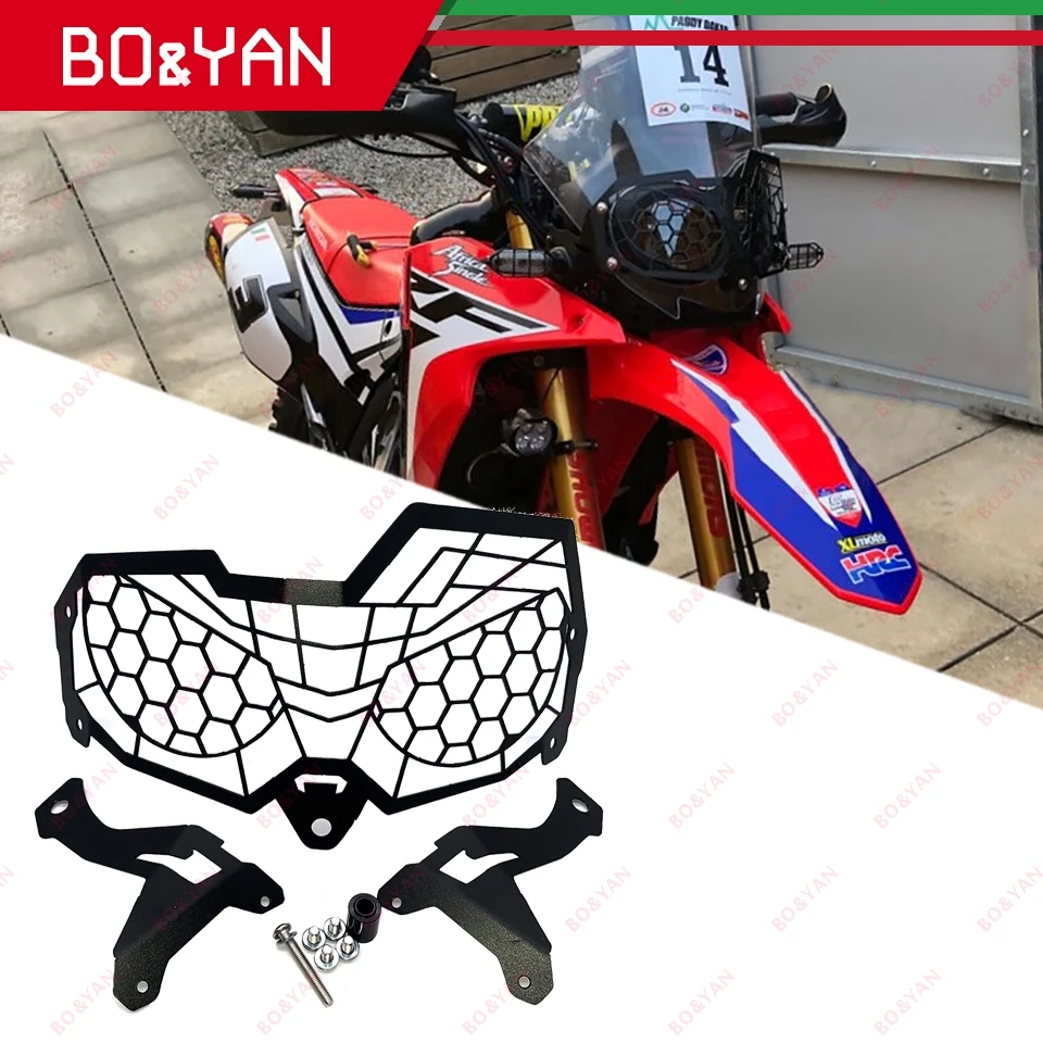 For Honda CRF250 CRF 250 Rally 2017 2018 2019 Motorcykel Forlygte Gitter Vagt Hoved Lampe Lys Cover Protector
