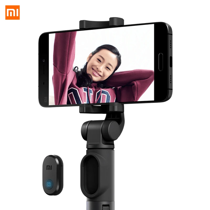 Original Xiaomi Mi Selfie Stick Stativ Bluetooth Trådløs Fjernbetjening 360 Graders Roterende Beslag til IOS Android-Telefon