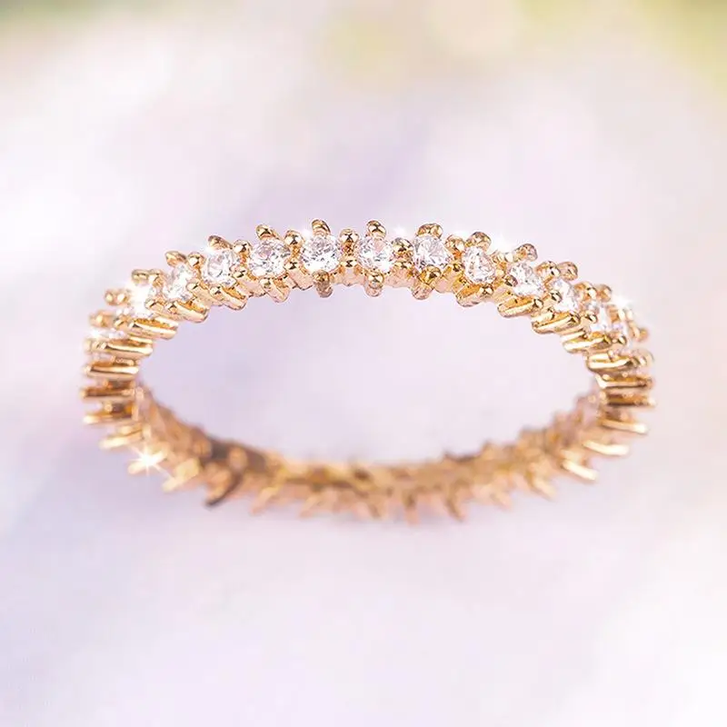 Peridot 14K Guld med Diamant Ringe til Kvinder Gemstone Anillos De Bizuteria Diamante Smykker Ringe Bague Etoile forlovelsesringe