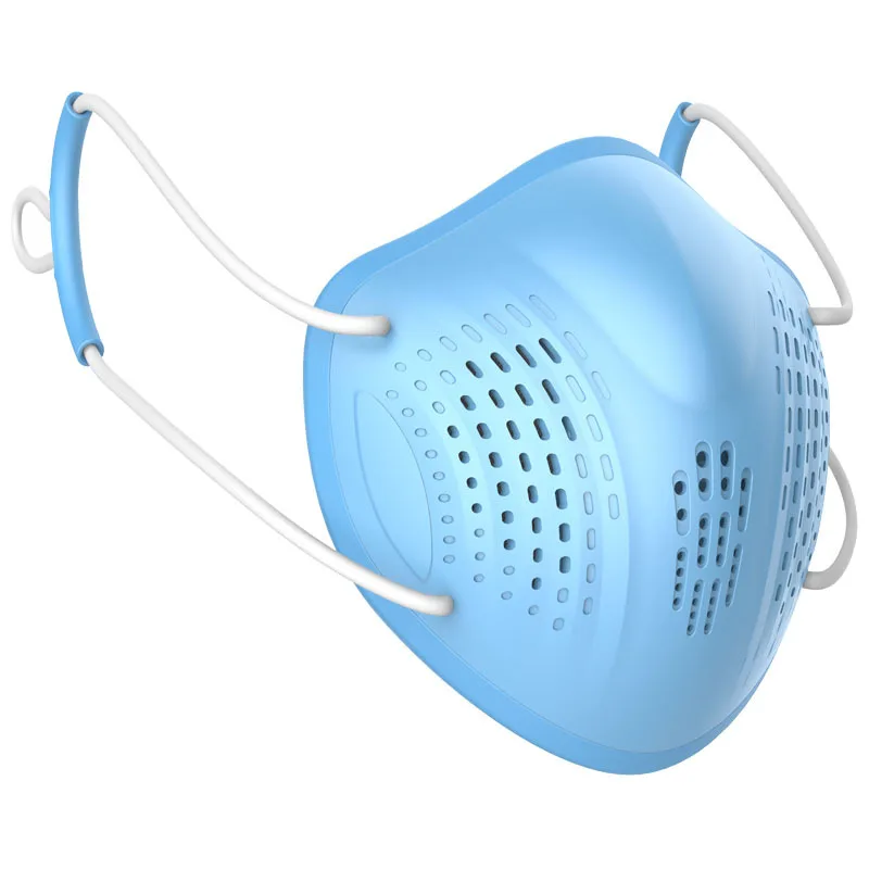 Silicium PM2.5 Anti Haze Ansigtsmaske Ånde Ventil Støvtæt Maske, Filter Åndedrætsværn Mascarilla Bakterier Bevis Ansigtsværn Vaskbar
