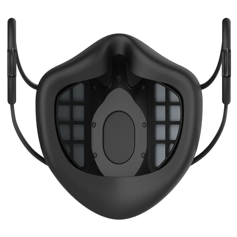 Silicium PM2.5 Anti Haze Ansigtsmaske Ånde Ventil Støvtæt Maske, Filter Åndedrætsværn Mascarilla Bakterier Bevis Ansigtsværn Vaskbar