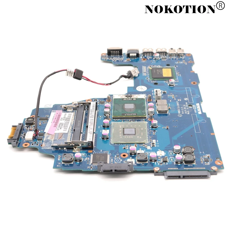 NOKOTION Bundkort Til TOSHIBA Satellite C660 K000111590 PWWAA LA-6841P laptop bundkort DDR3 GL40 gratis cpu