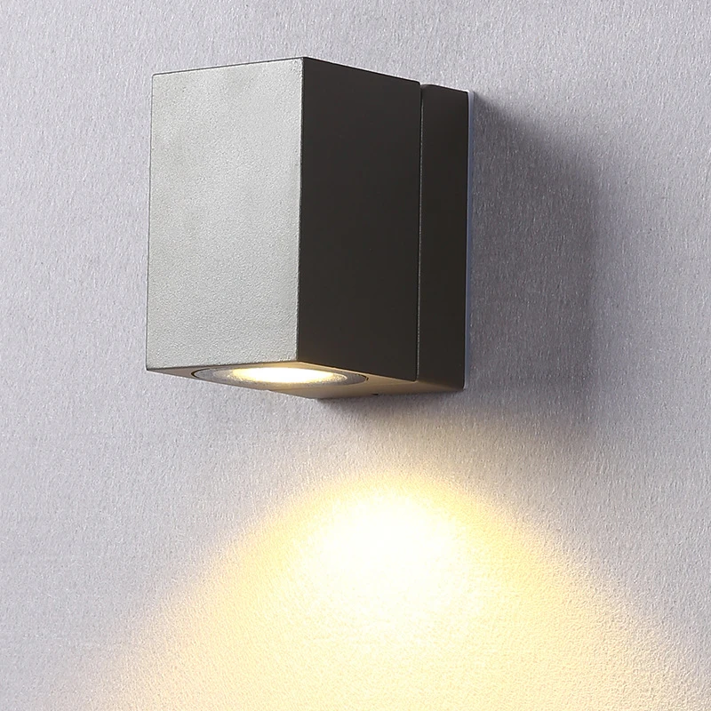Moderne Folde LED Udendørs væglampe Udvendige Uden Veranda Lys Vandtæt indre Gårdhave Stue væglampe