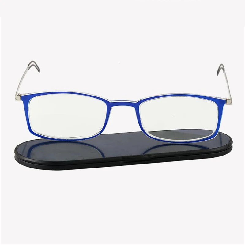 Bærbare læsebriller Unisex Ultralet papirtype Anti-blå Lys Langsynethed Forestilling