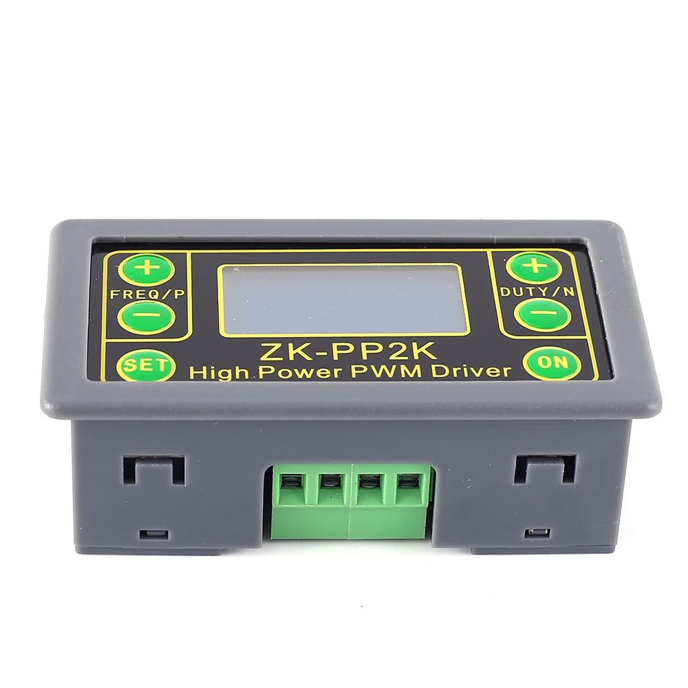 ZK-PP2K PWM Signal Generator 8A Driver Modul til Motor/Lampe Dual-Mode LCD-PWM Puls Frekvens Duty Cycle Justerbar Modul