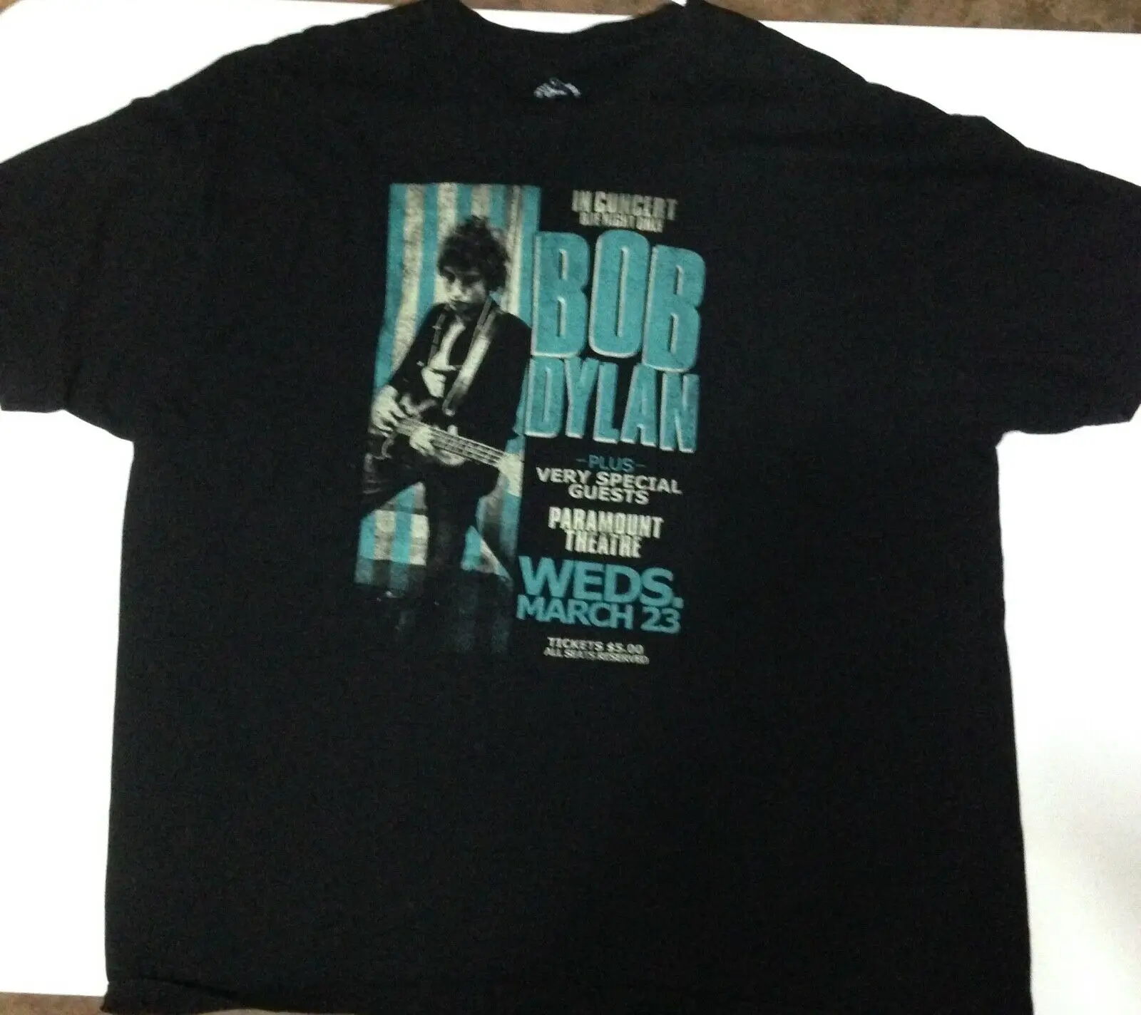 Bob Dylan Koncert I Paramount Theatre T-Shirt