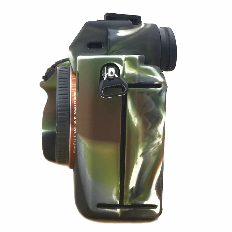 Normal Gummi Silicon etuiet Coveret Beskytter Rammen Skin til Sony A7R III / A7-III / Mark III ILCE A7RM3 A7M3 Kamera Blød