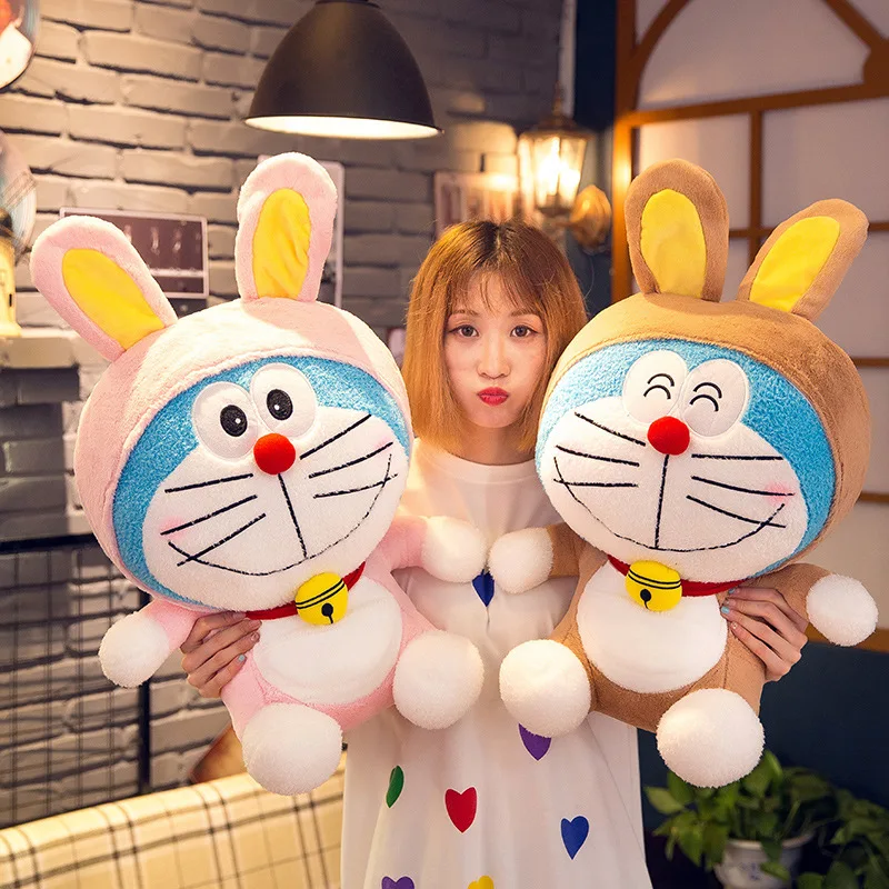 Nye Cute Rabbit Dress Up Doraemon Tøjdyr Plush Legetøj Baby, Legetøj Hot Anime Dukke Kærlighed, Gave, Fødselsdag, Gave Til Børn